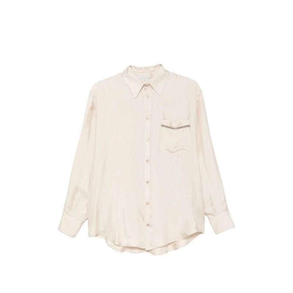 Antonelli Firenze Neutrals Tops - Shirts Women